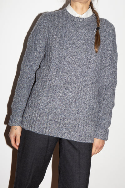 Wool, Silk & Cotton Blend Knit