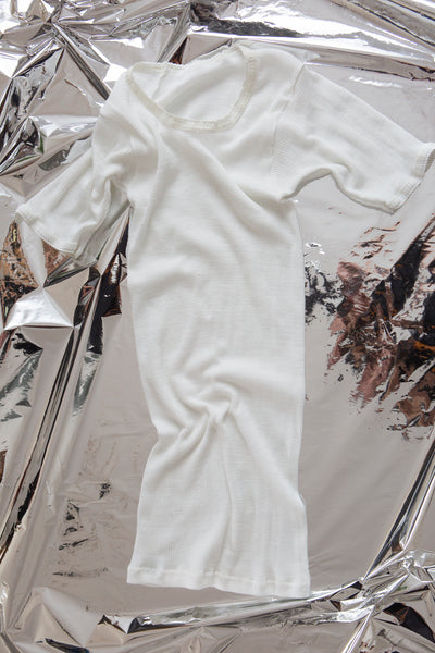 Dead Stock Vintage Ribbed Thermal