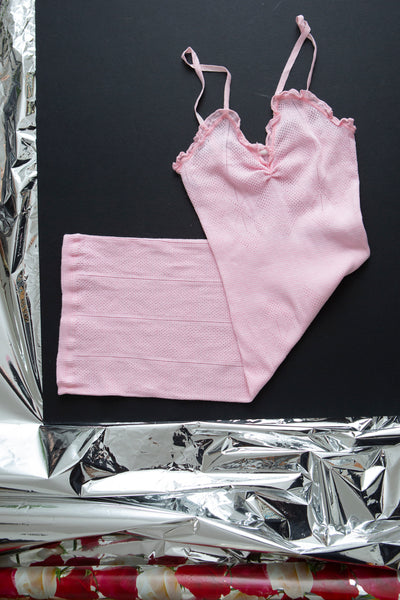 Dead Stock Vintage Pointelle Thermal