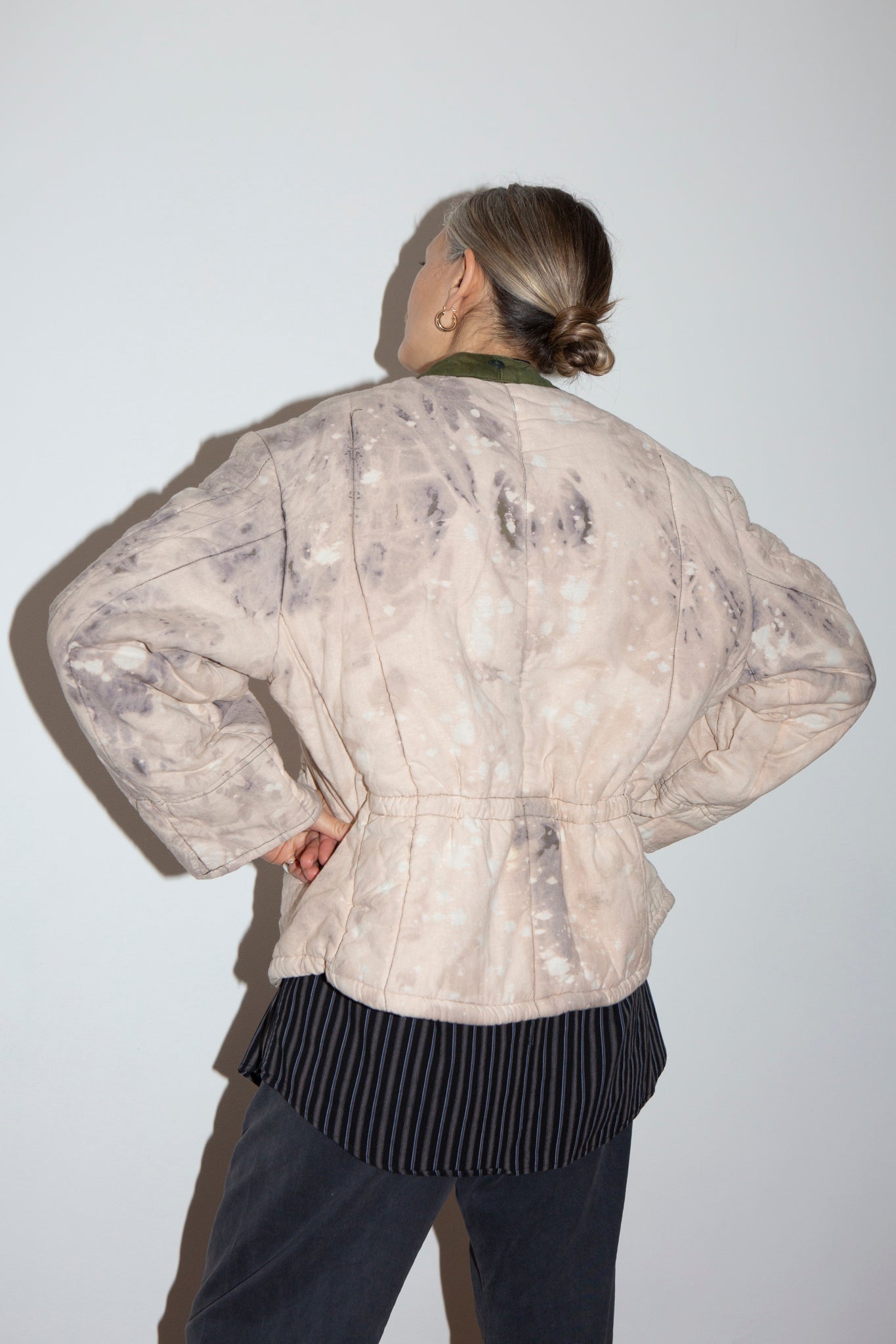 Tie Dye Reworked Military Liner