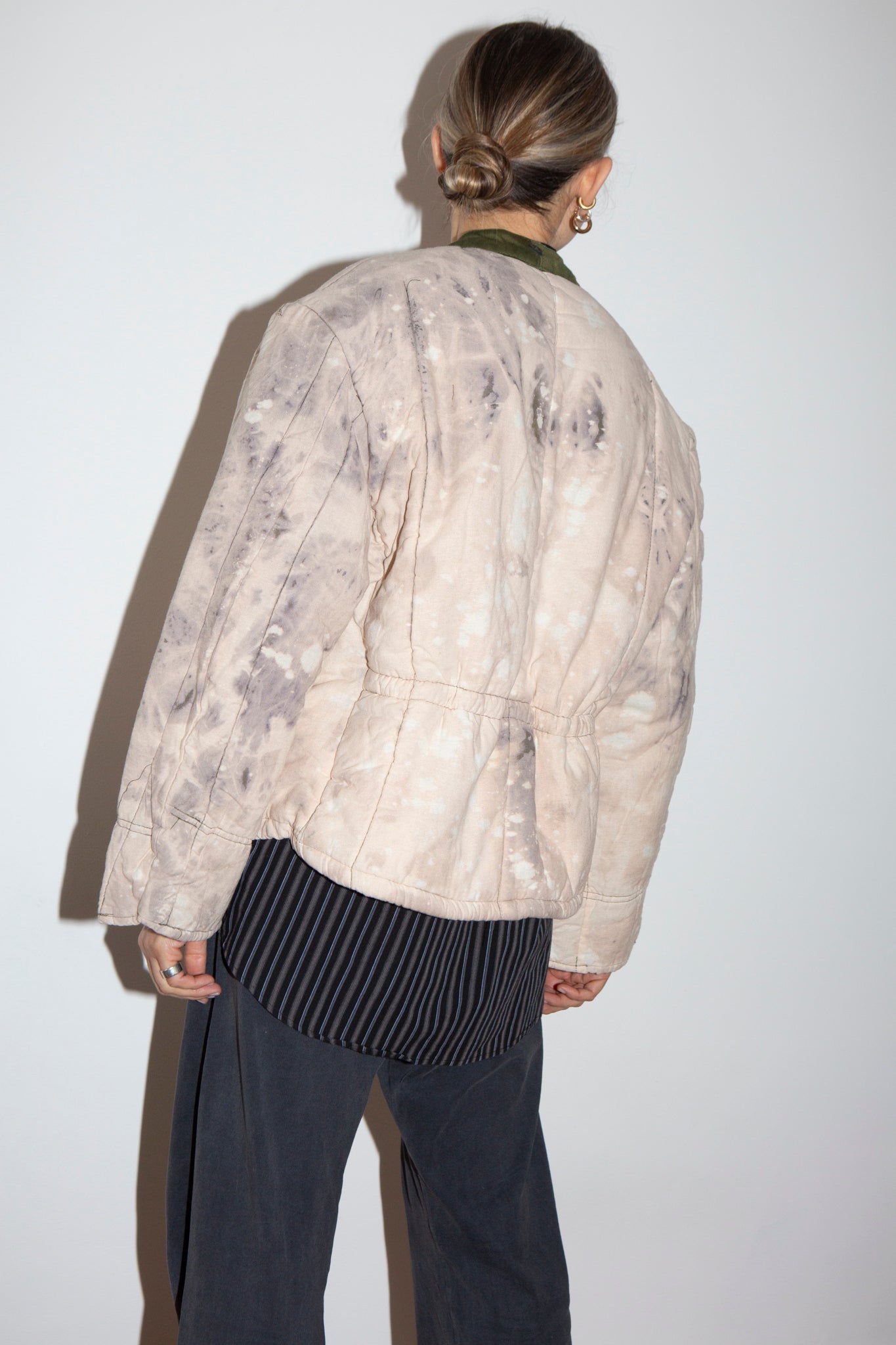 Tie Dye Reworked Military Liner