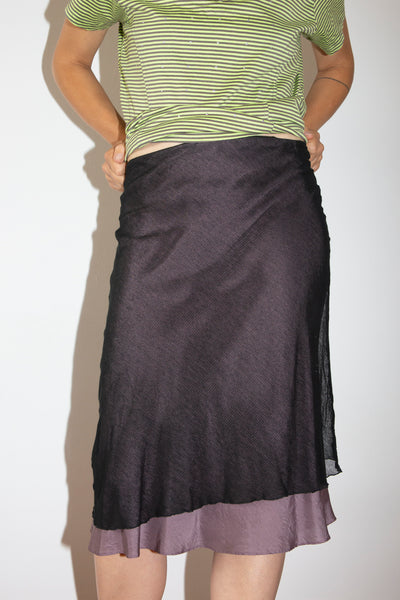 Silk Layered Skirt