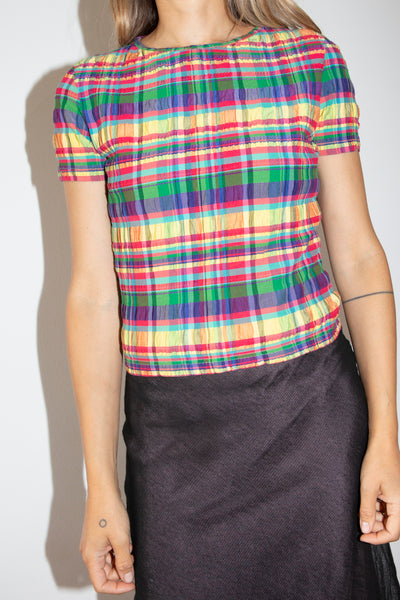 Lacroix Sheersucker Top