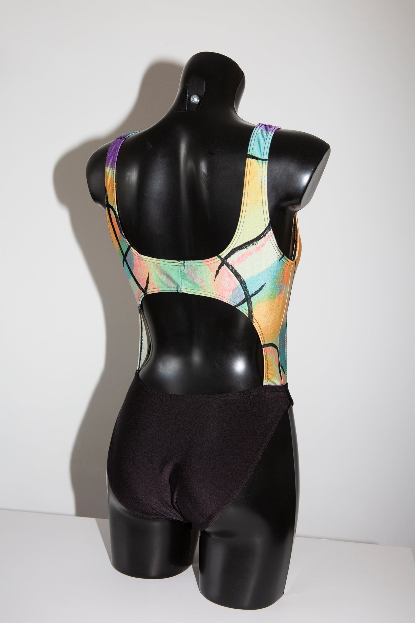 1980s Cut Away Swimsuit