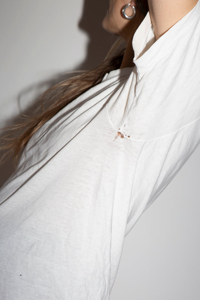 White Single Stitch Tee 0_1
