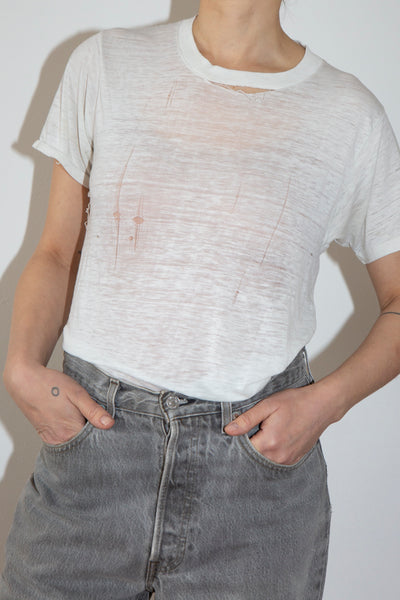 White Single Stitch Tee 0_3
