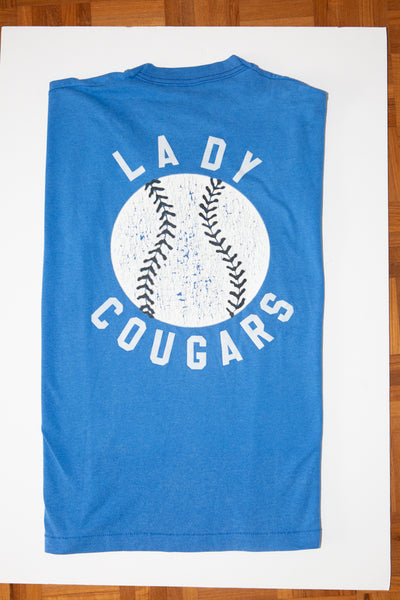 Lady Cougars Vintage Tee