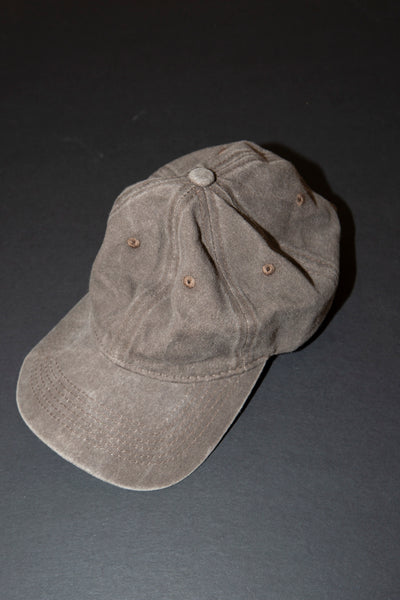 Faded Brown Cotton Cap