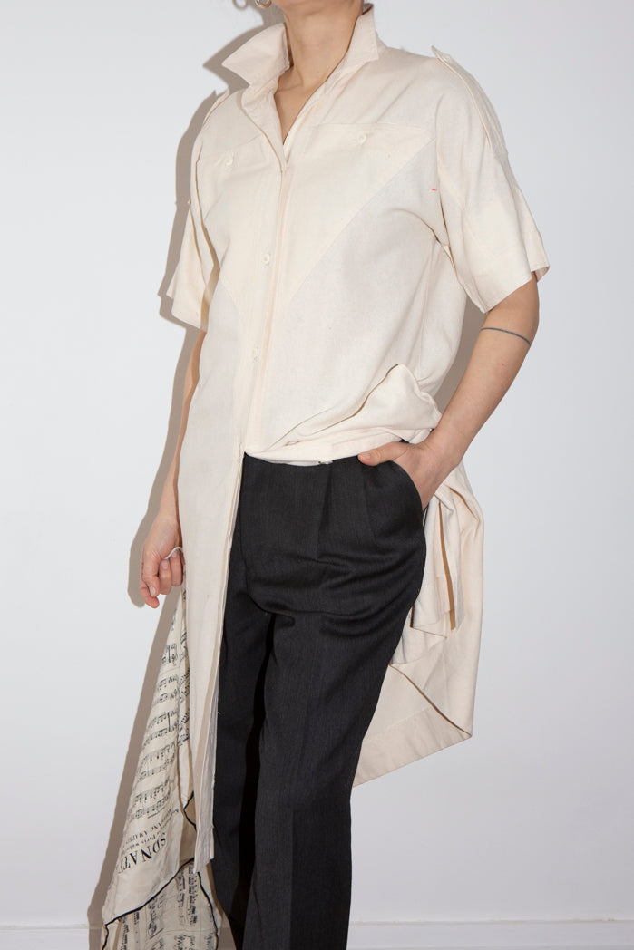 1980s Burberrys Raw Silk Dress