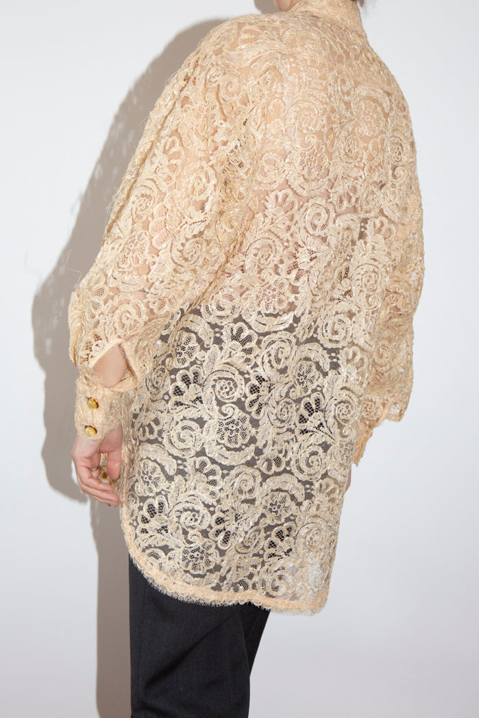 1960s Woven Ribbon Shirt