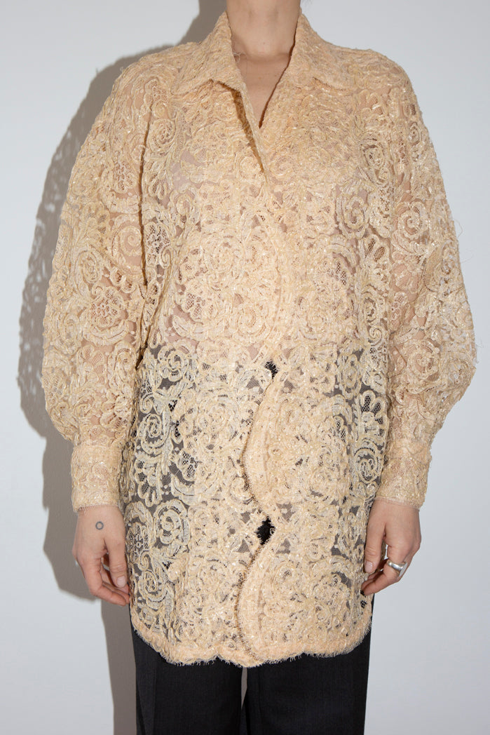 1960s Woven Ribbon Shirt