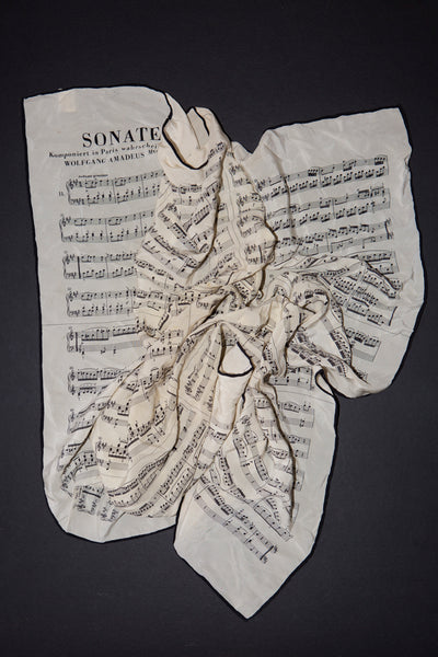 Mozart Sonate Silk Scarf.