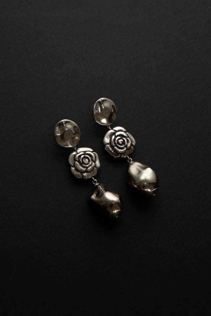 Rose Drop Earrings