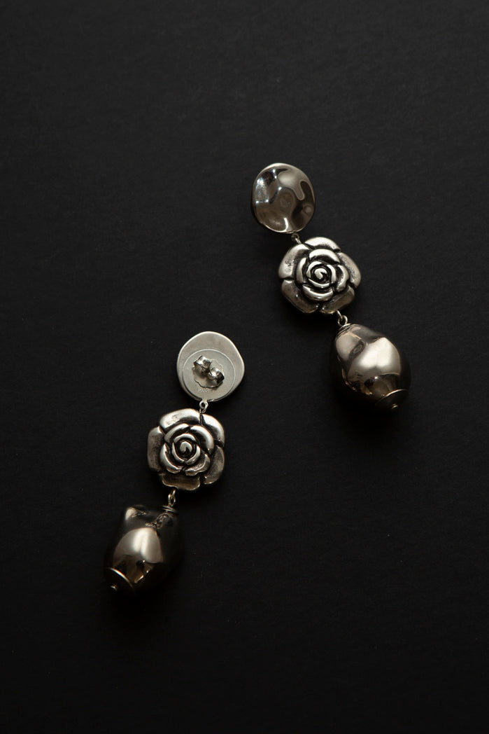 Rose Drop Earrings
