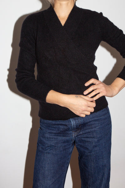 Cashmere Wrap Top