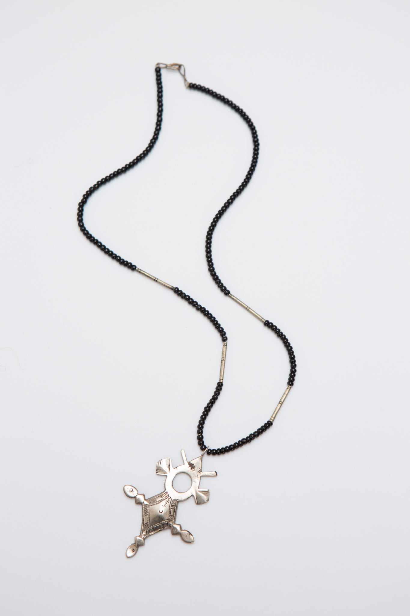 African Silver Necklace