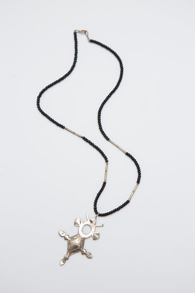 African Silver Necklace