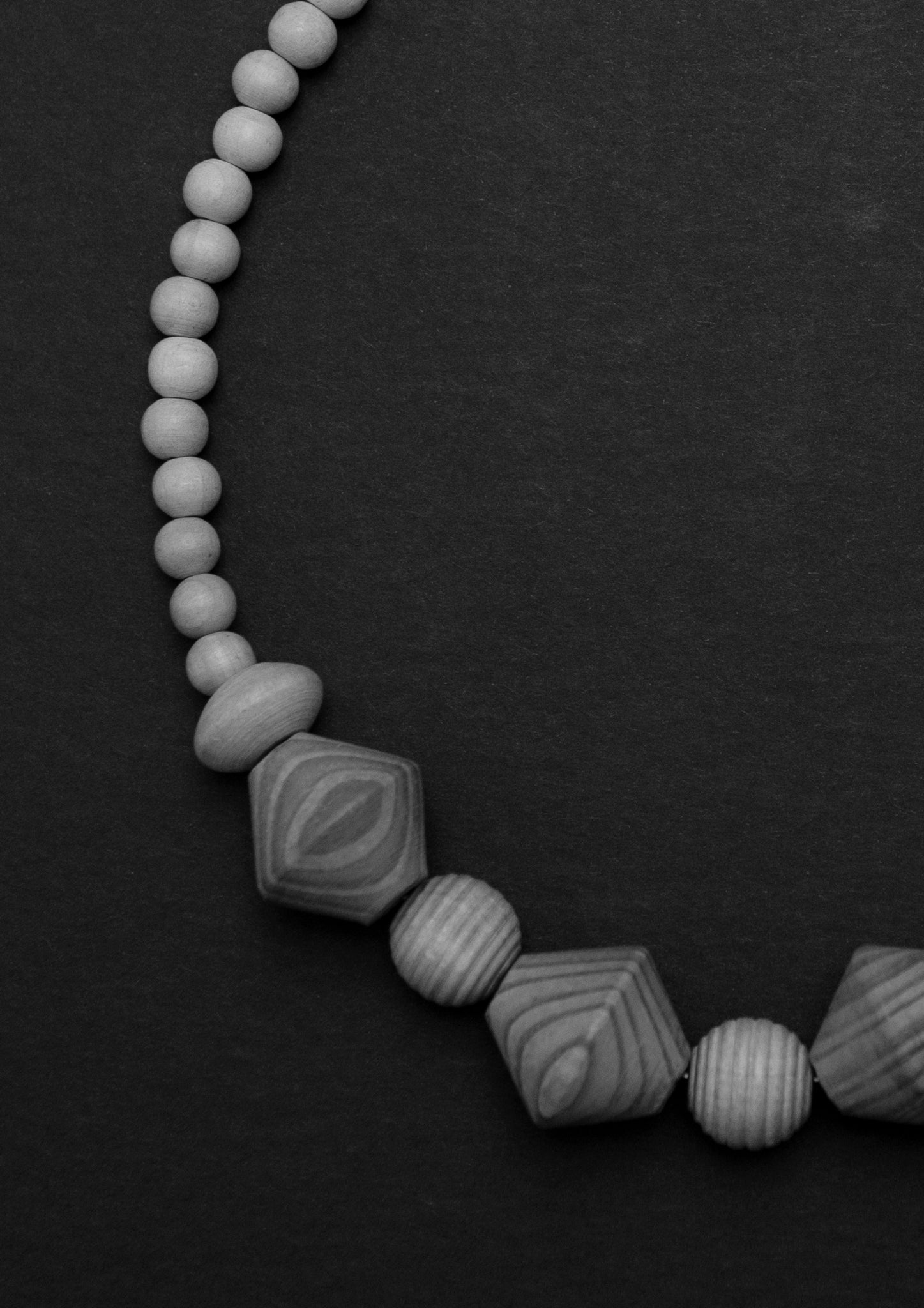 Wooden Beaded Necklace