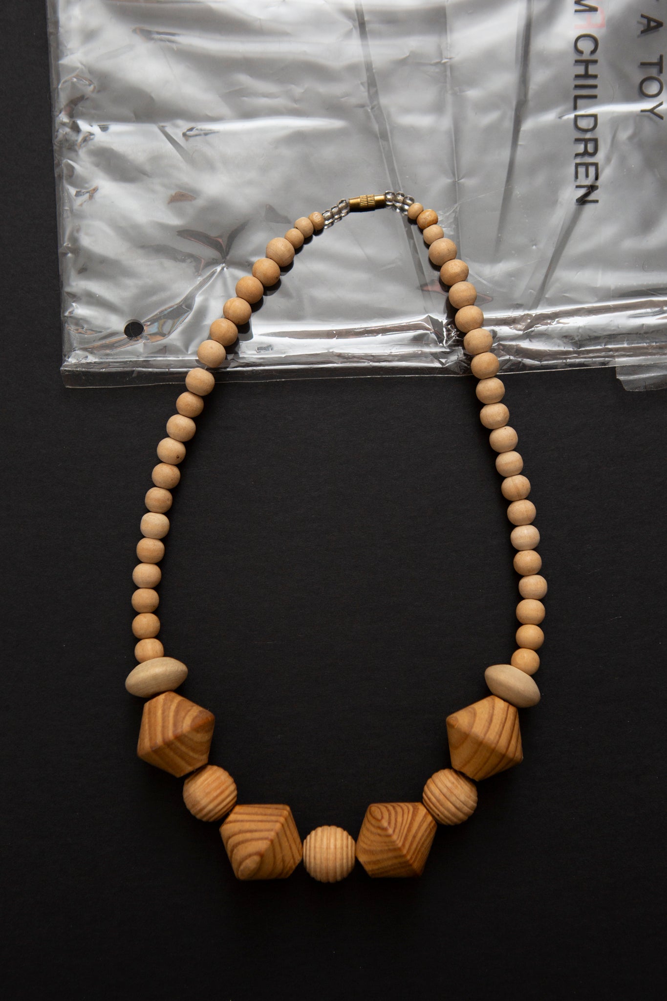 Wooden Beaded Necklace