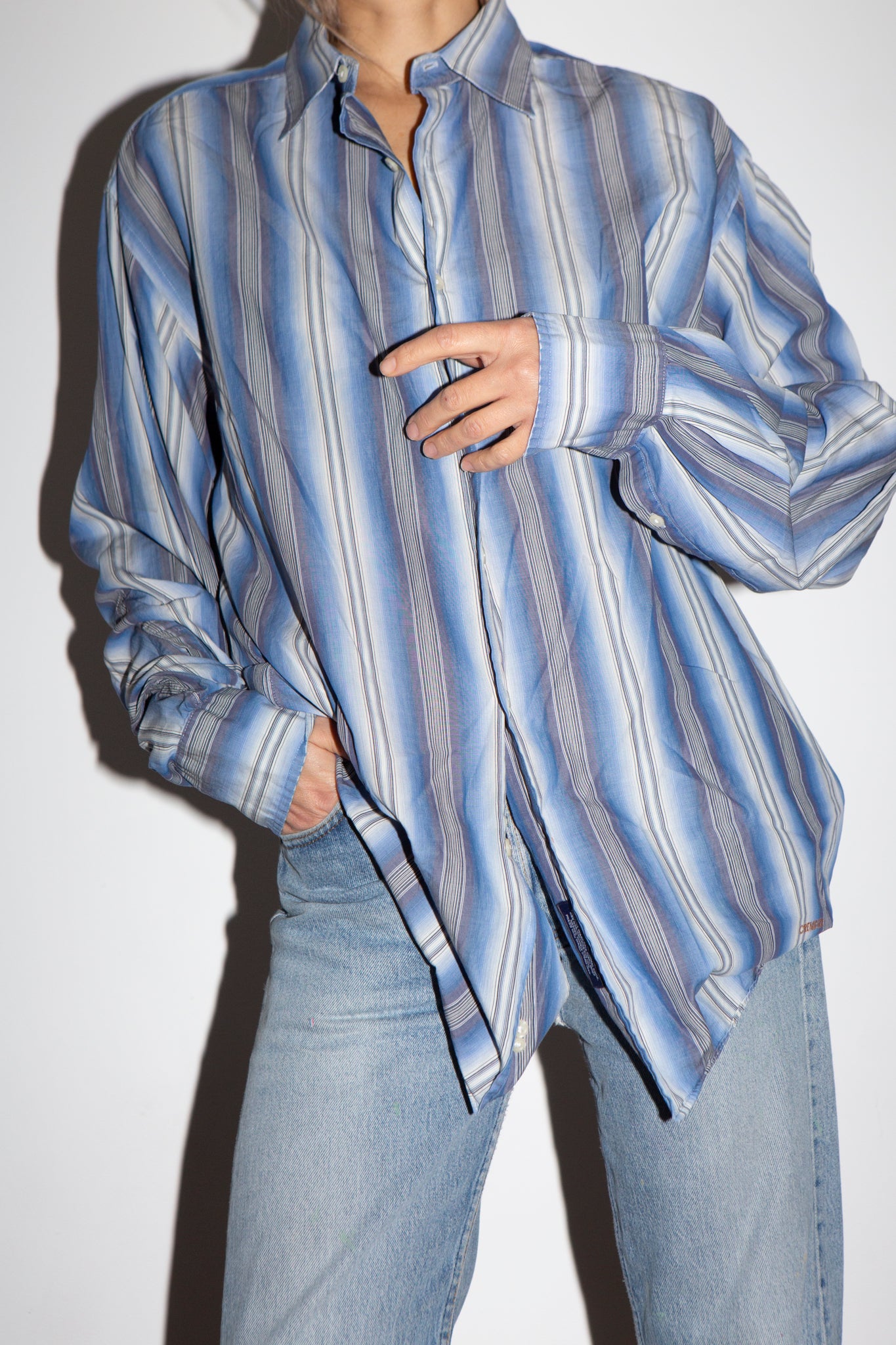 Cotton Stripe Shirt