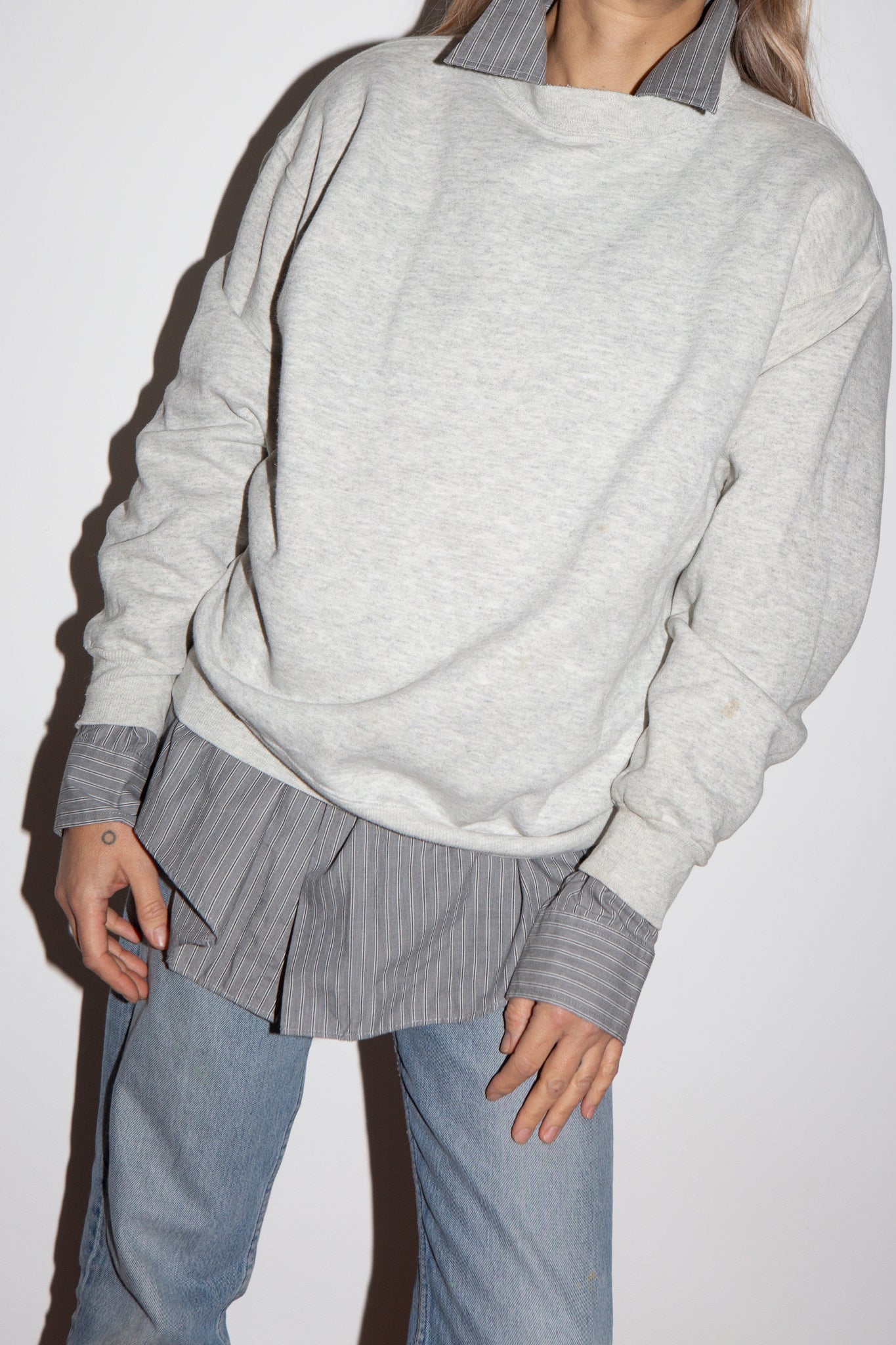Grey Marl Sweatshirt