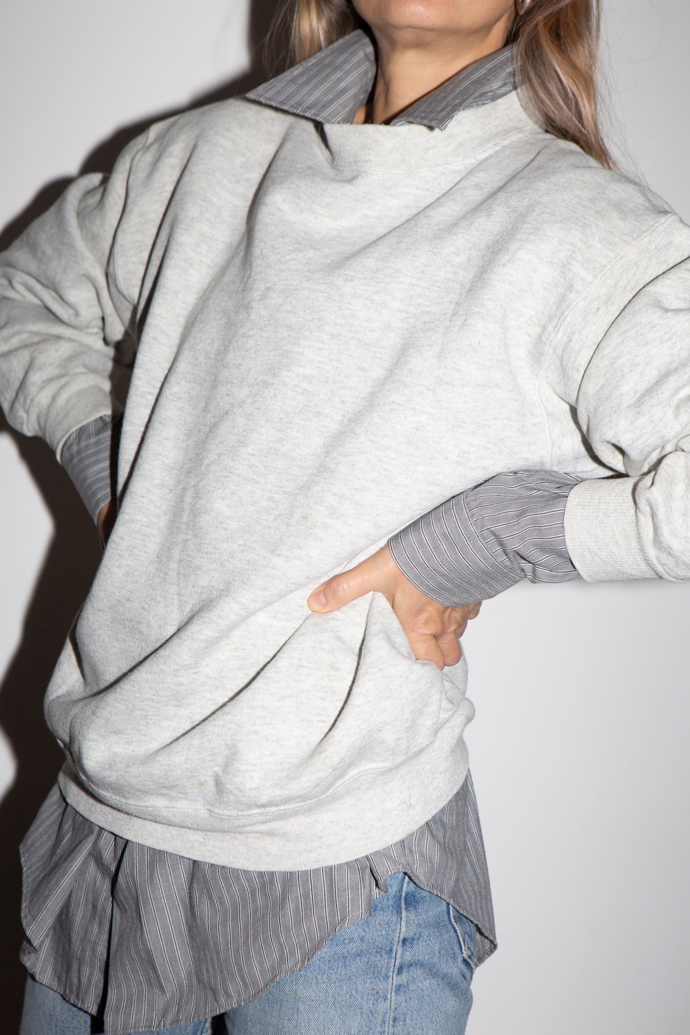 Grey Marl Sweatshirt