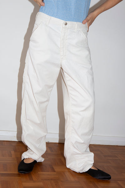 White Carpenter Pants