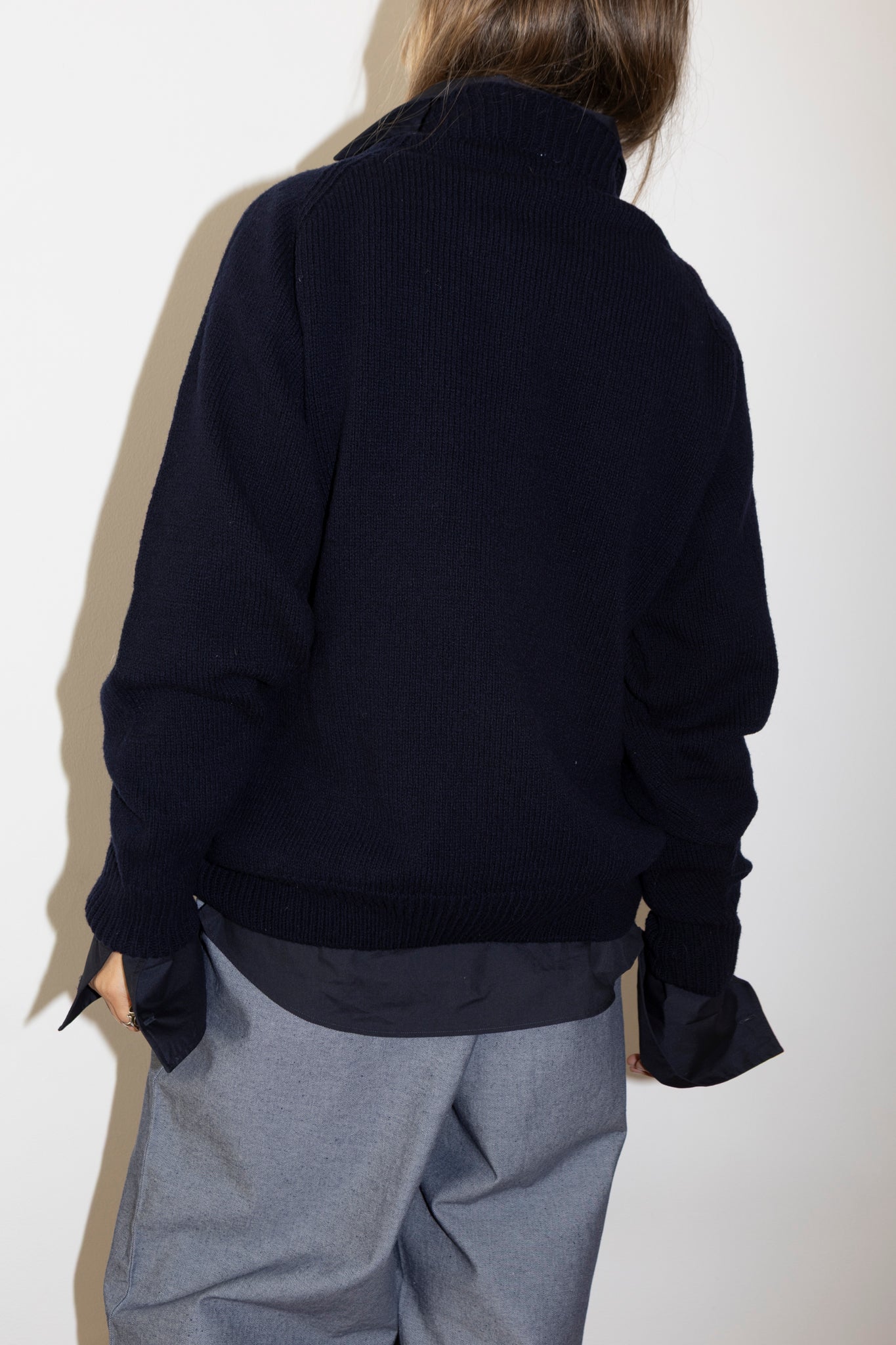 Baserange Navy Soar Sweater