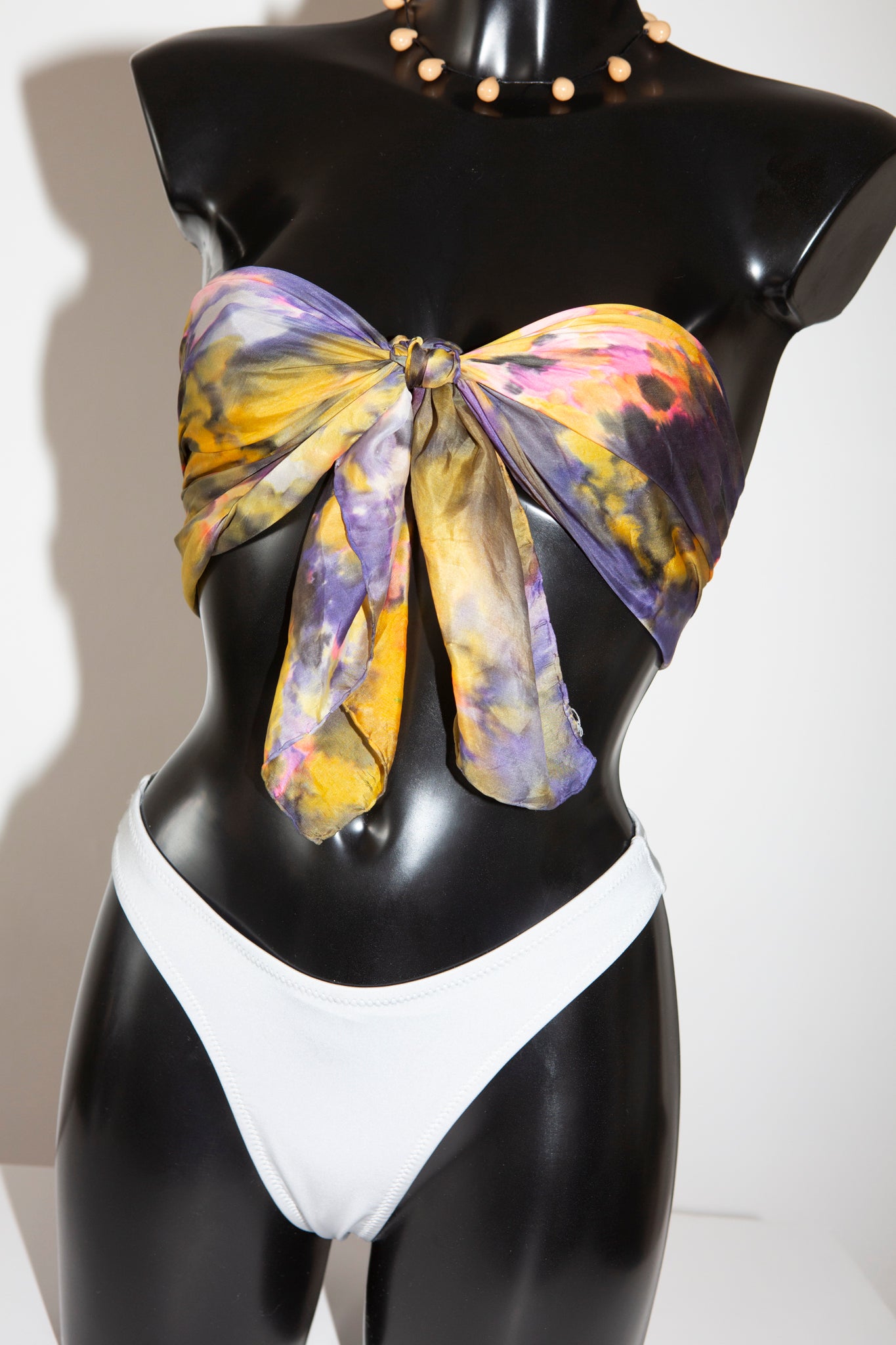Tie Dye Silk Scarf