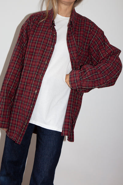 Red Tartan Check Shirt