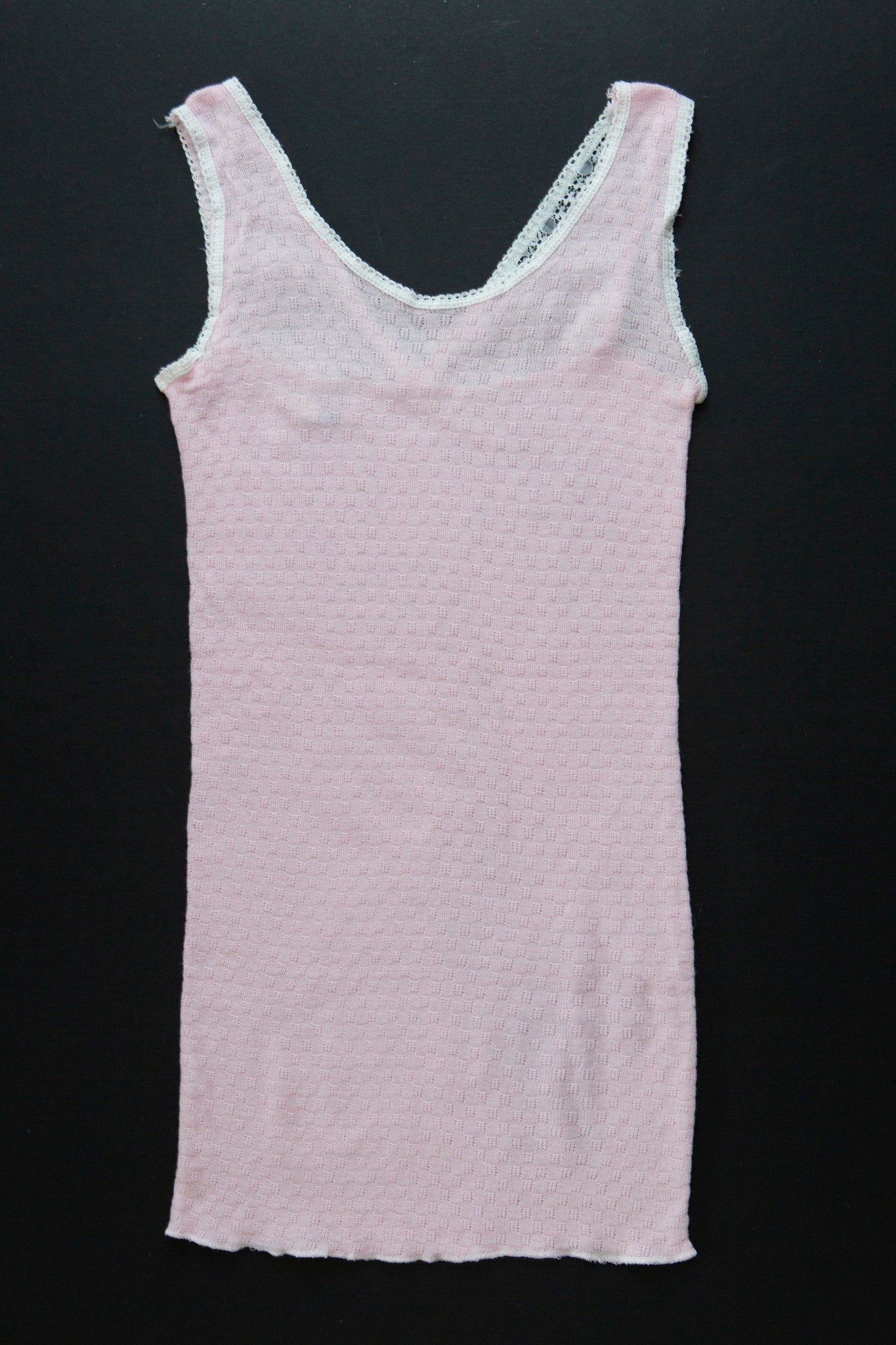 Dead Stock Vintage Pointelle Thermal