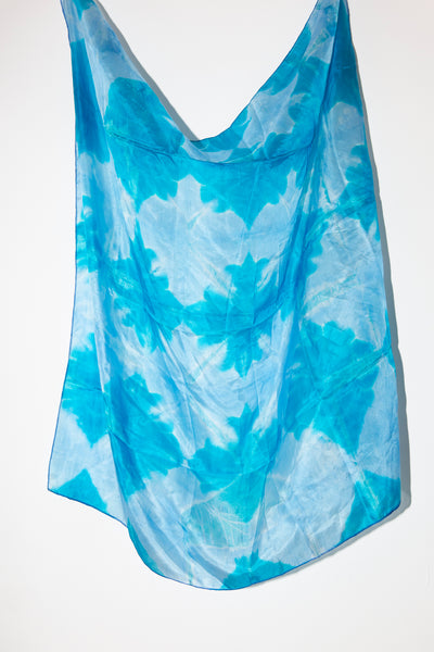 Tie Dye Silk Scarf