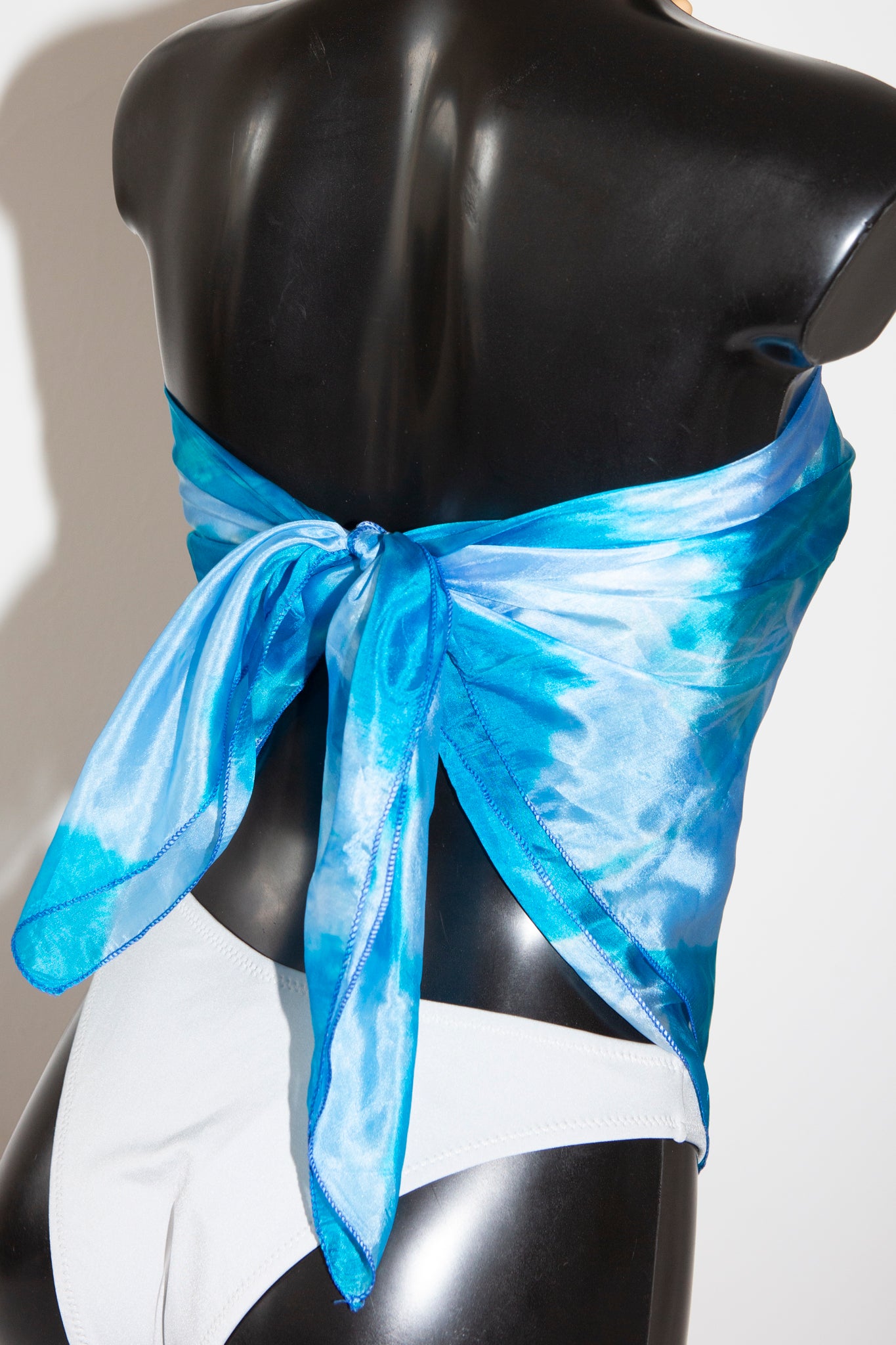 Tie Dye Silk Scarf