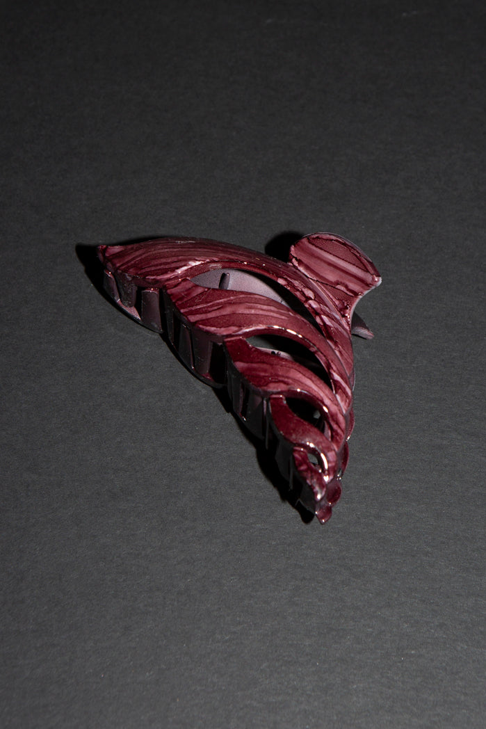 Small Marble Wave Claw