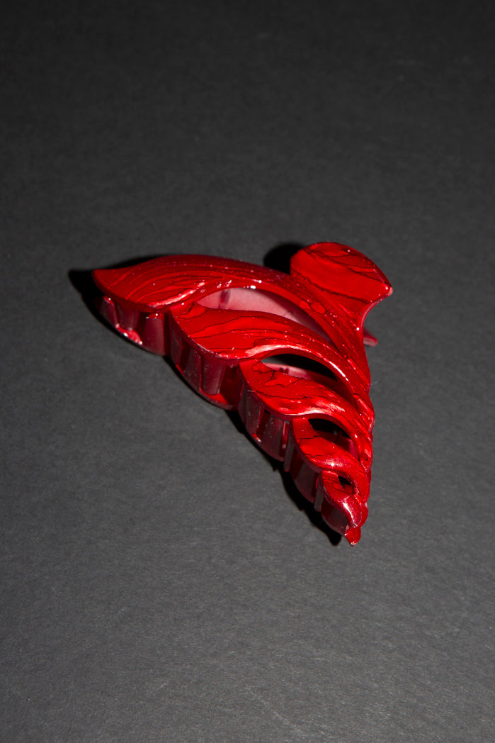 Small Marble Wave Claw