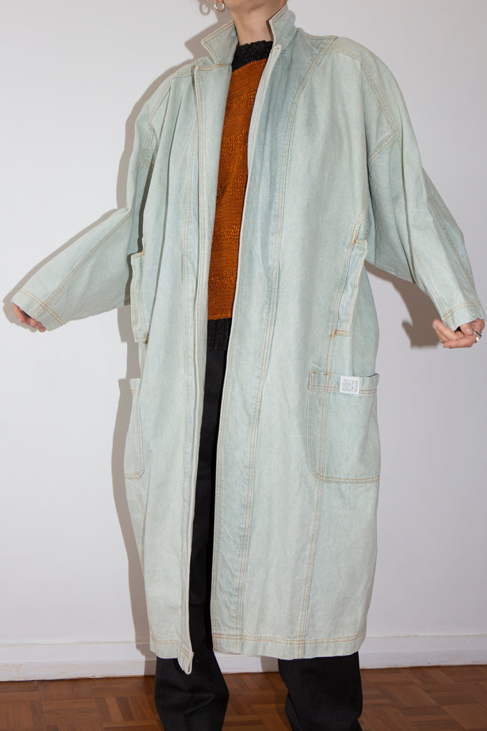 1980s Naf Naf Denim Coat