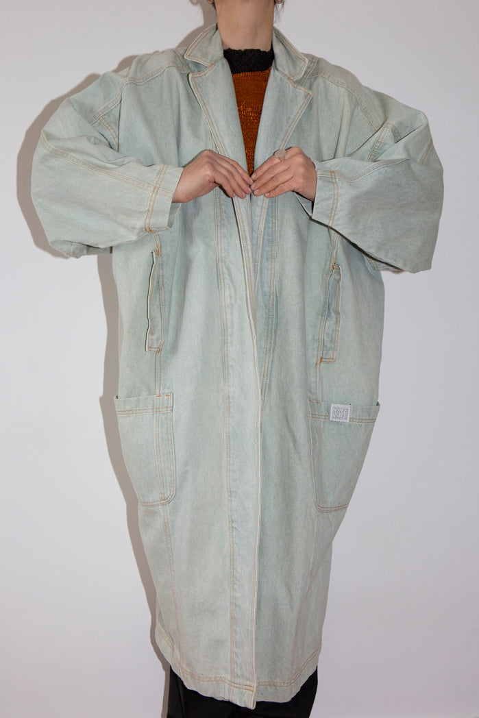 1980s Naf Naf Denim Coat