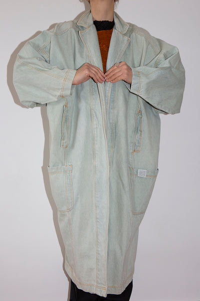 1980s Naf Naf Denim Coat