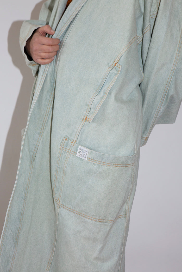 1980s Naf Naf Denim Coat
