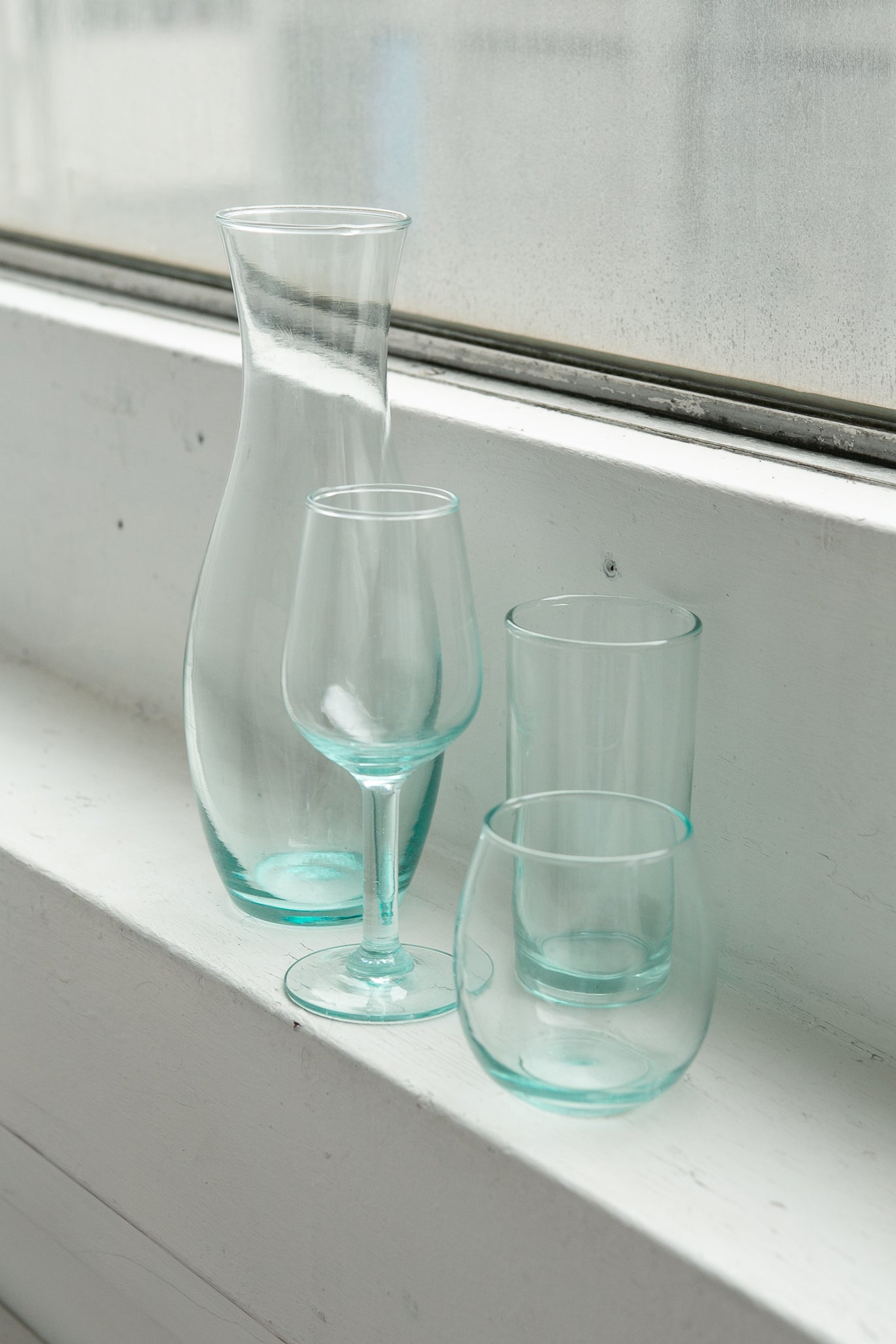 Recycled Wine Glasses