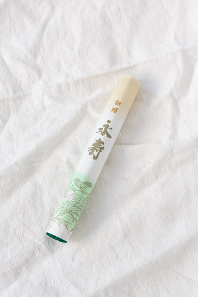 Eiju Byakudan Long Life Incense Roll