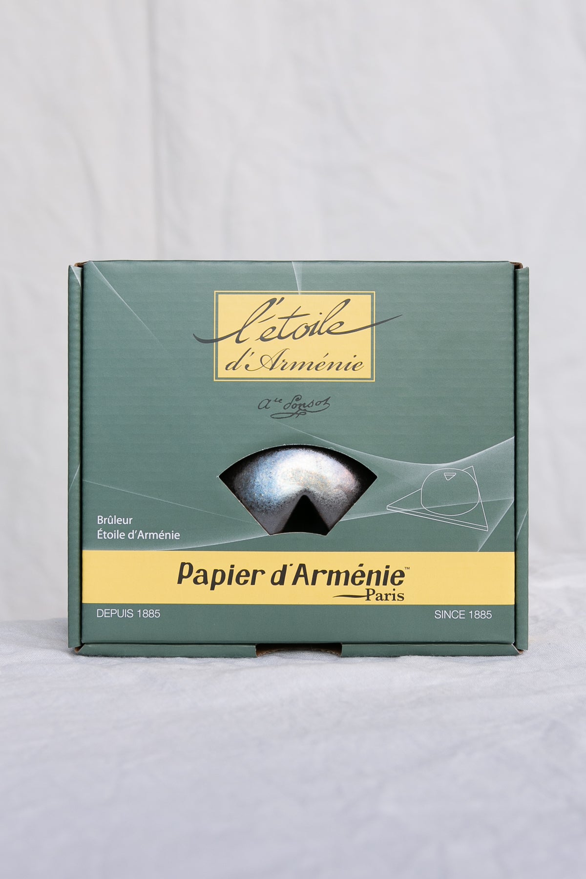 Papier D'Arménie Chrome Incense Burner
