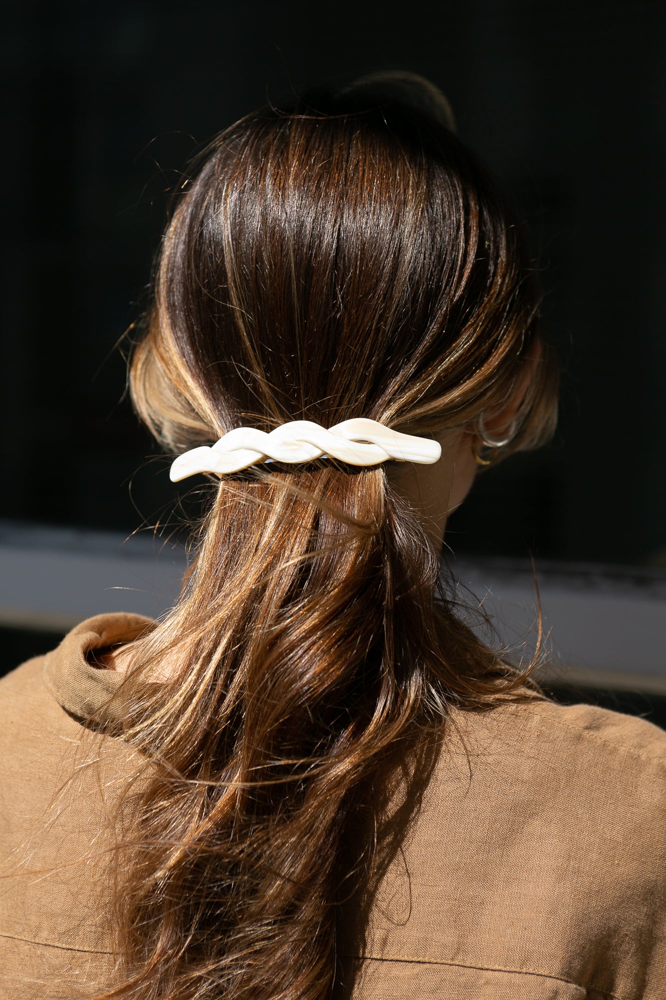 Classic French Shell Effect Barrette