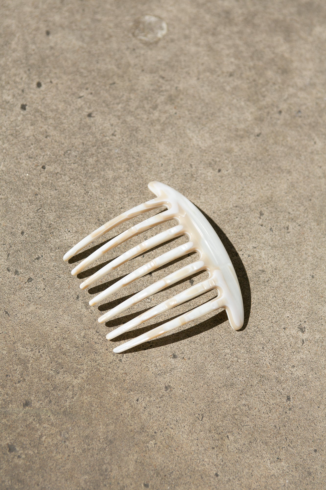 Classic French Shell Effect Hair Comb