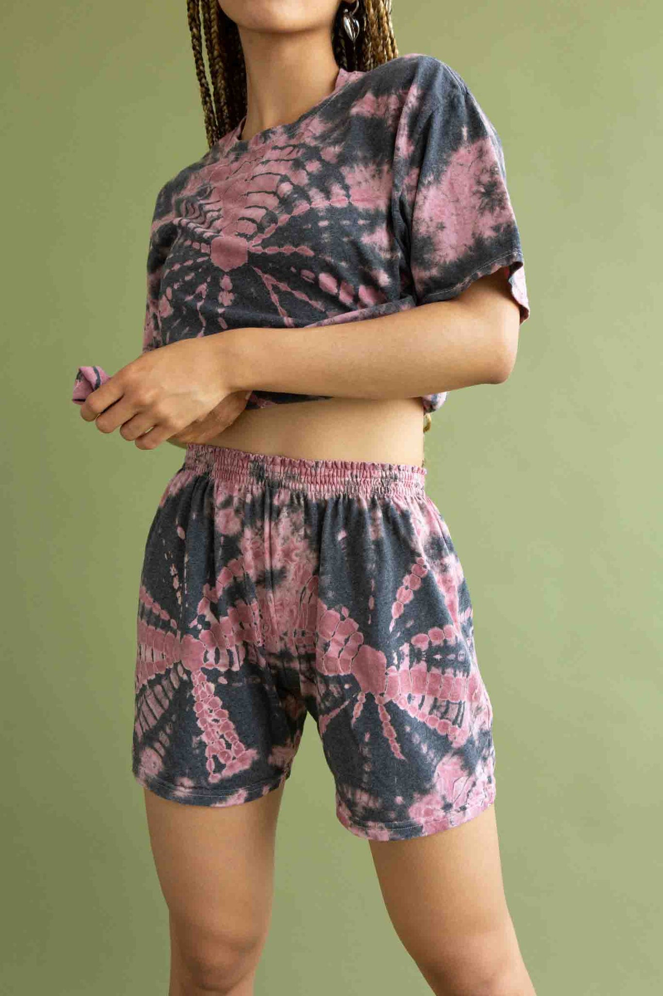 Wolf & Gypsy Vintage Batik Dye Shorts