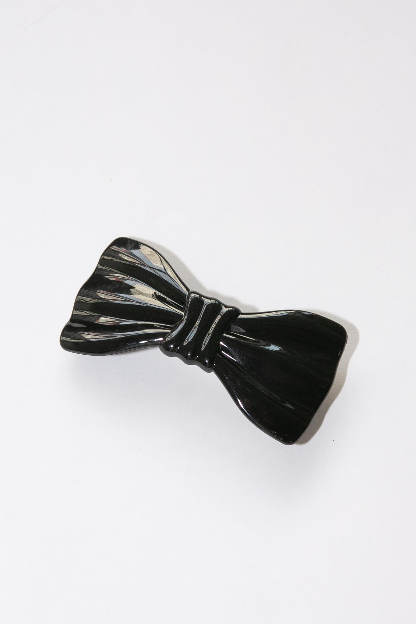 Acrylic Bow Barrette Made In france